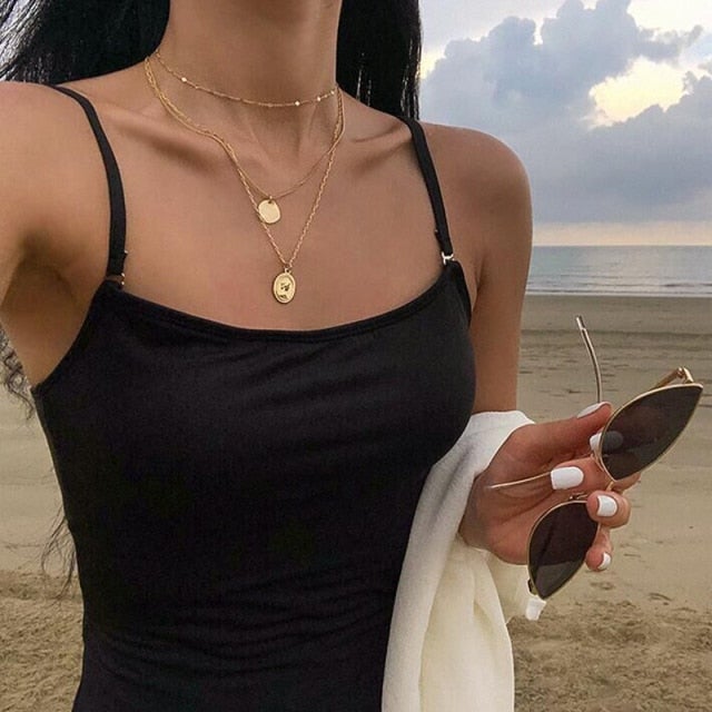 Punk Style Butterfly Choker Clavicle Necklace Jewelry Women Collares Gothic Hip Hop Link Chain Necklace Collares Mujer Jewlery