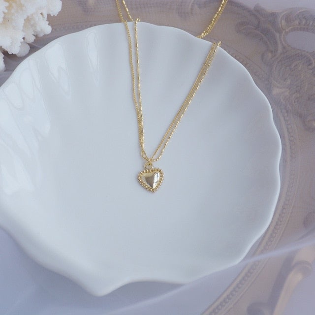 Luxury Cubic Zircon Butterfly Pendant&necklaces for Women Delicate Jewelry 14K Gold Plated Chain Choker Necklaces