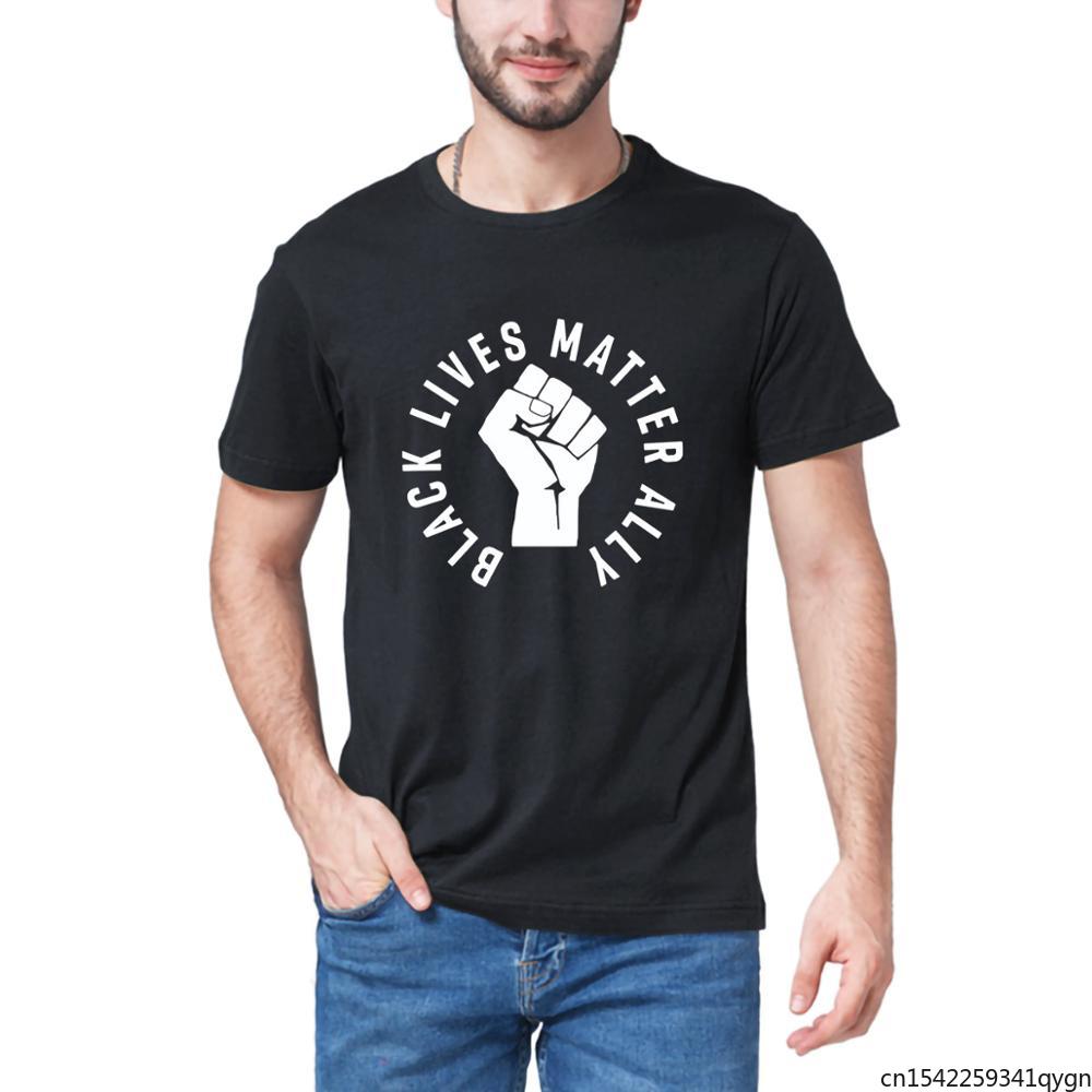 Unisex  Men's Summer Cotton Short Sleeve Printed T-shirt  Black Lives Matter T-Shirt I Cant Breathe BLM Women Sports T-shirt