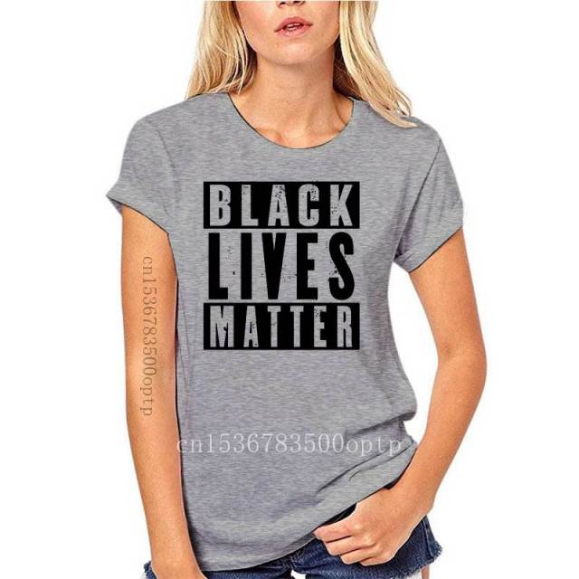 Letters Black Lives Matter print t shirt women BLM Tee Tops Activist Movement Clothing femme george floyed i cant breath tshirt