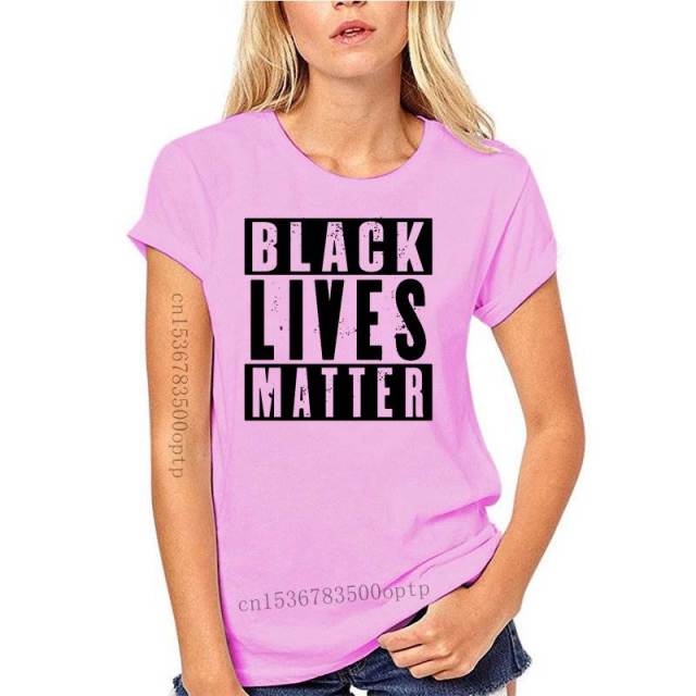 Letters Black Lives Matter print t shirt women BLM Tee Tops Activist Movement Clothing femme george floyed i cant breath tshirt