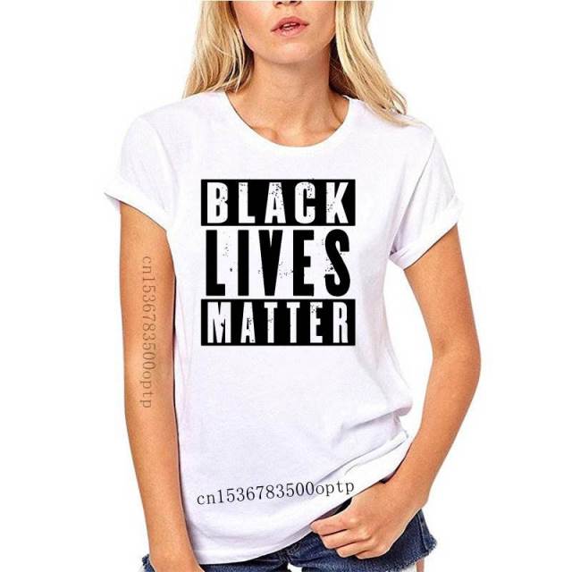 Letters Black Lives Matter print t shirt women BLM Tee Tops Activist Movement Clothing femme george floyed i cant breath tshirt
