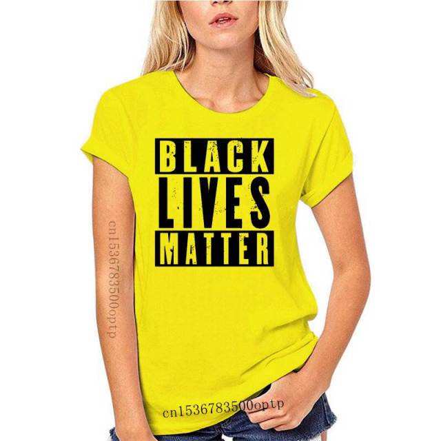 Letters Black Lives Matter print t shirt women BLM Tee Tops Activist Movement Clothing femme george floyed i cant breath tshirt