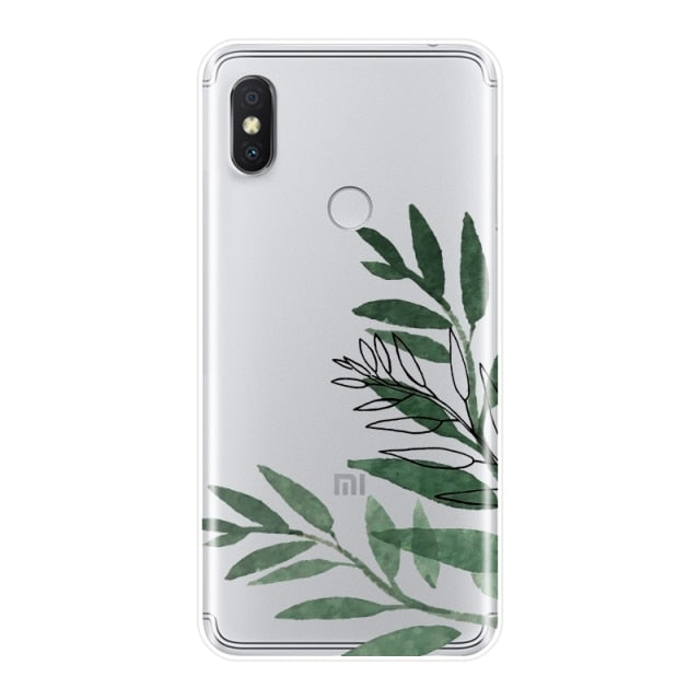 For Xiaomi Redmi S2 4A 5A 6A 5 Plus Lite Pocophone F1 Redmi Note 4 4X 5 5A 6 Pro Prime Phone Case Silicone Aesthetic Back Cover