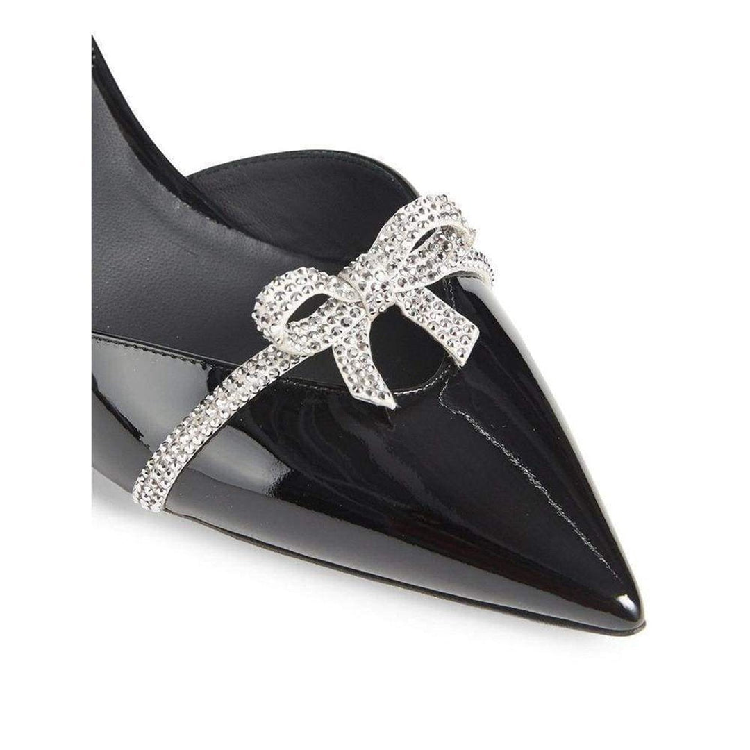 Rene Caovilla Fiocchina Patent Leather Slingback Pumps