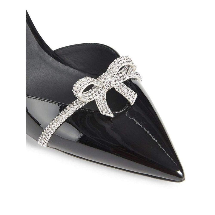 Rene Caovilla Fiocchina Patent Leather Slingback Pumps