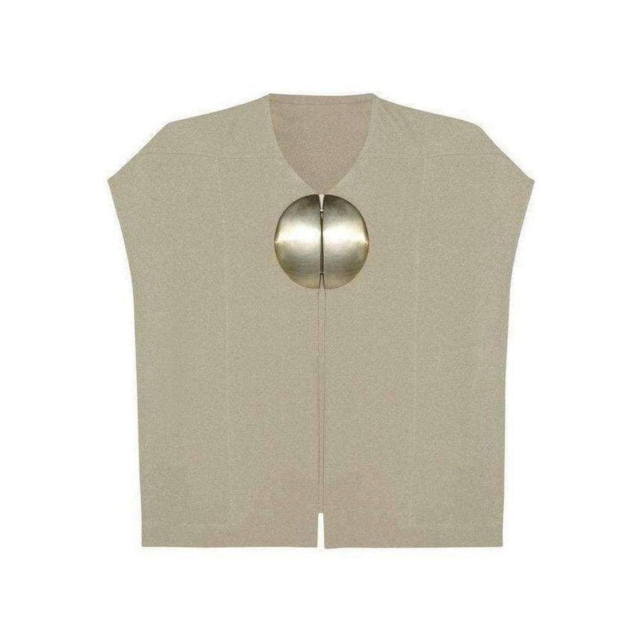 Rick Owens-Runway Mantlette Silk Crepe Jacket - Runway Catalog