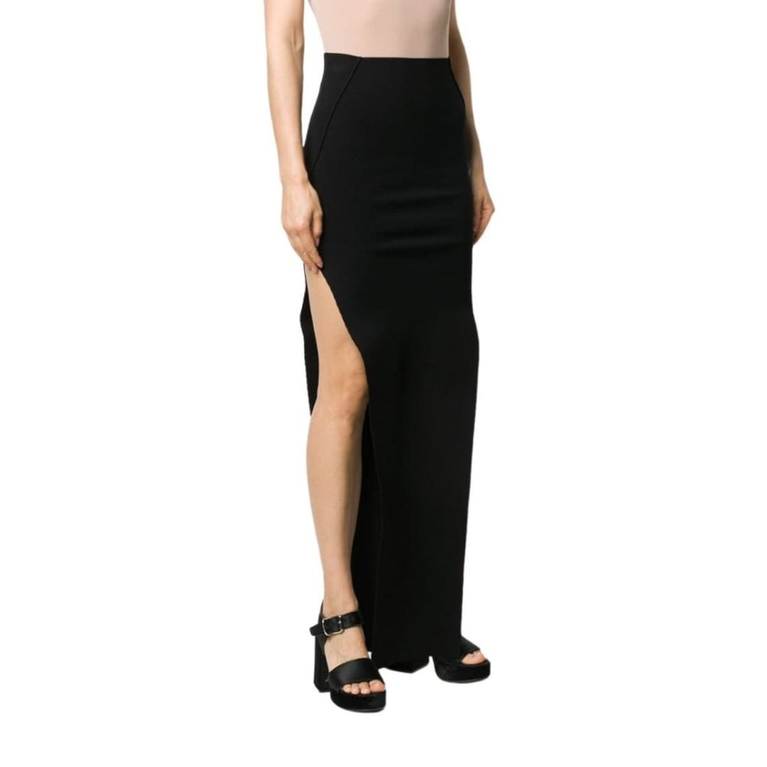 Side Slit Pull-on Skirt