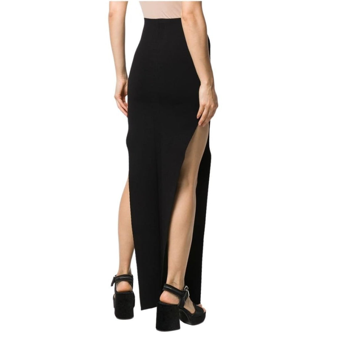Side Slit Pull-on Skirt