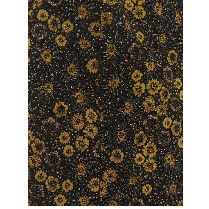 Floral Jacquard Pencil Skirt