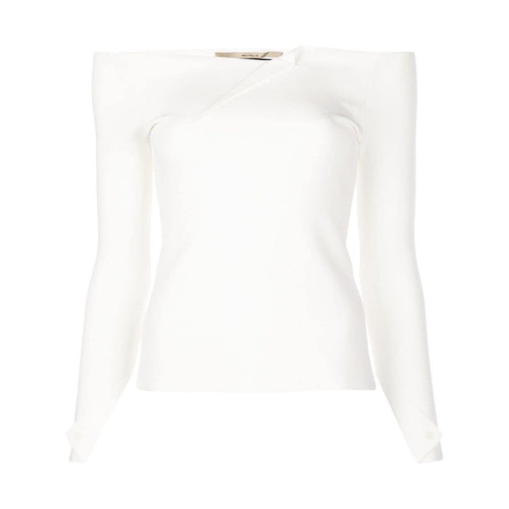 Roland Mouret-Angeles Off-the-shoulder Ponte Top - Runway Catalog
