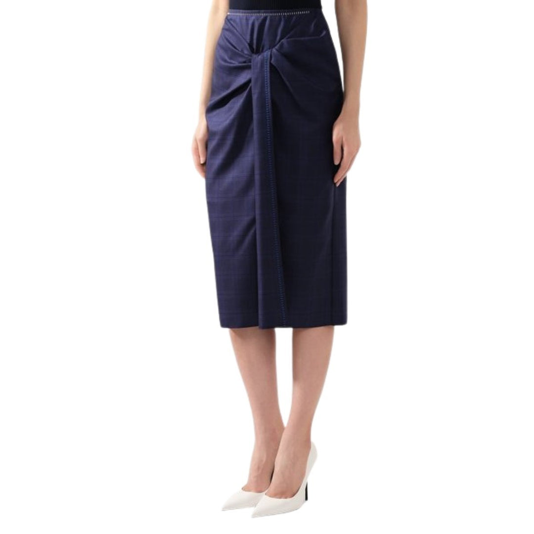 Aura Stretch-crêpe Pencil Skirt
