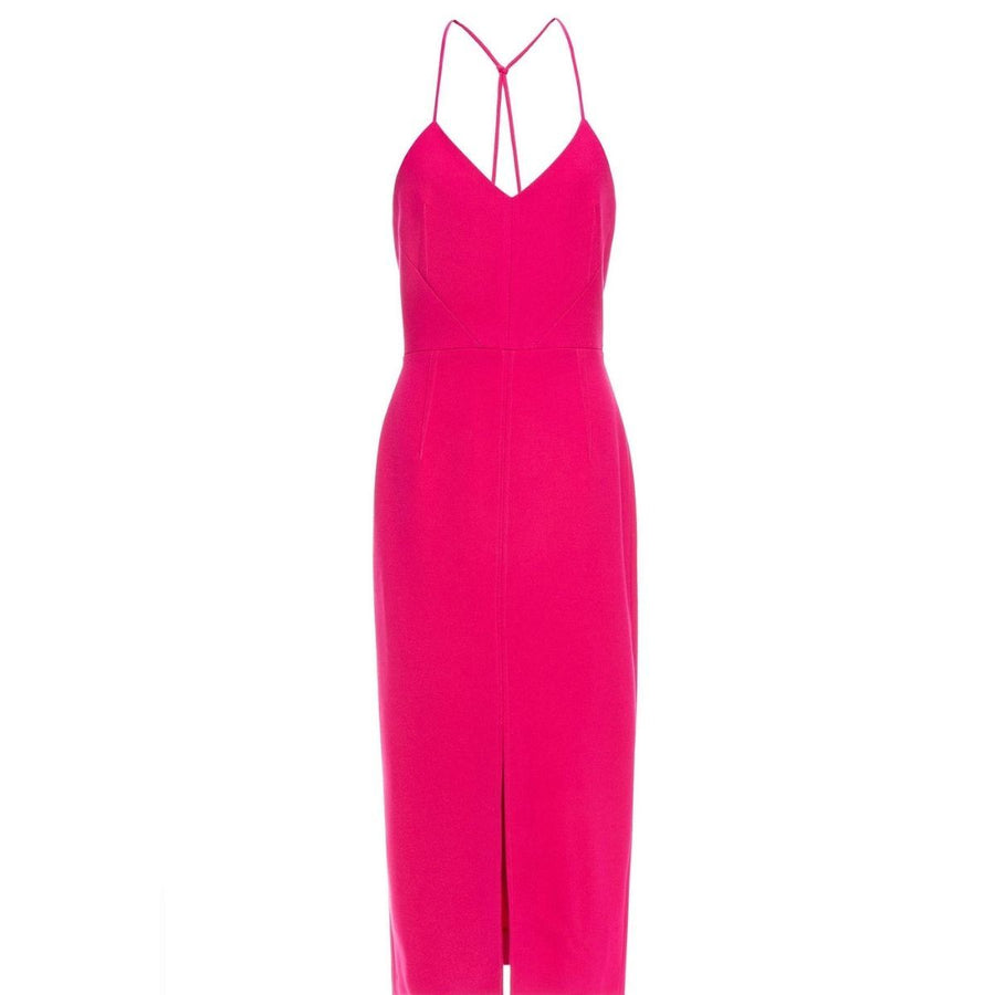 Roland Mouret-Cannock Stretch-crepe Midi Dress - Runway Catalog