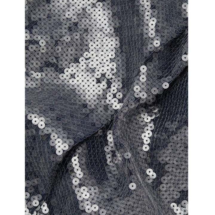 Delamere One-Shoulder Sequin Gown
