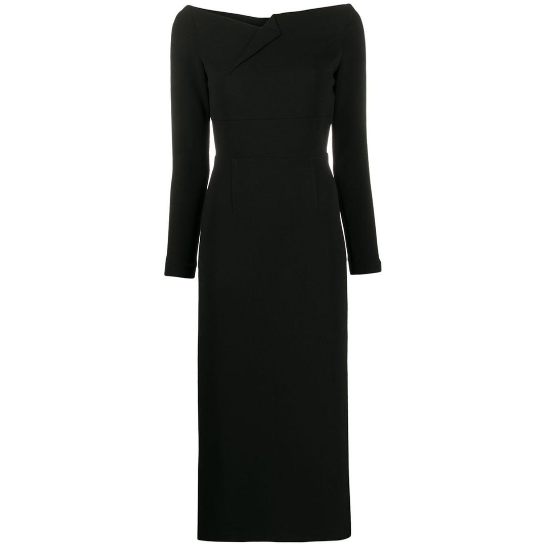 Roland Mouret-Fitted Midi Dress - Runway Catalog