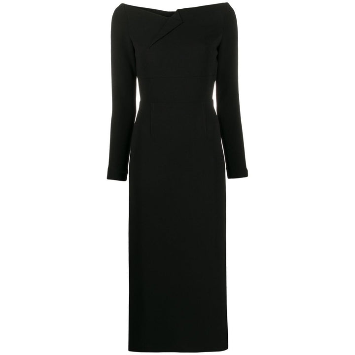 Roland Mouret-Fitted Midi Dress - Runway Catalog