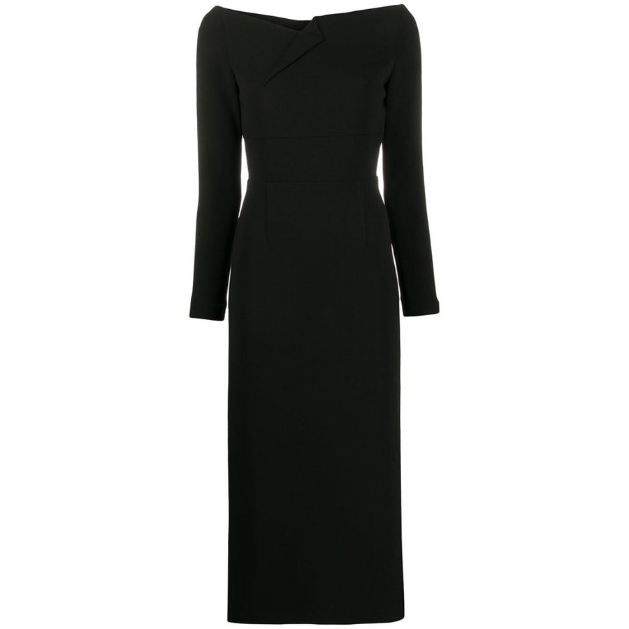 Roland Mouret-Fitted Midi Dress - Runway Catalog