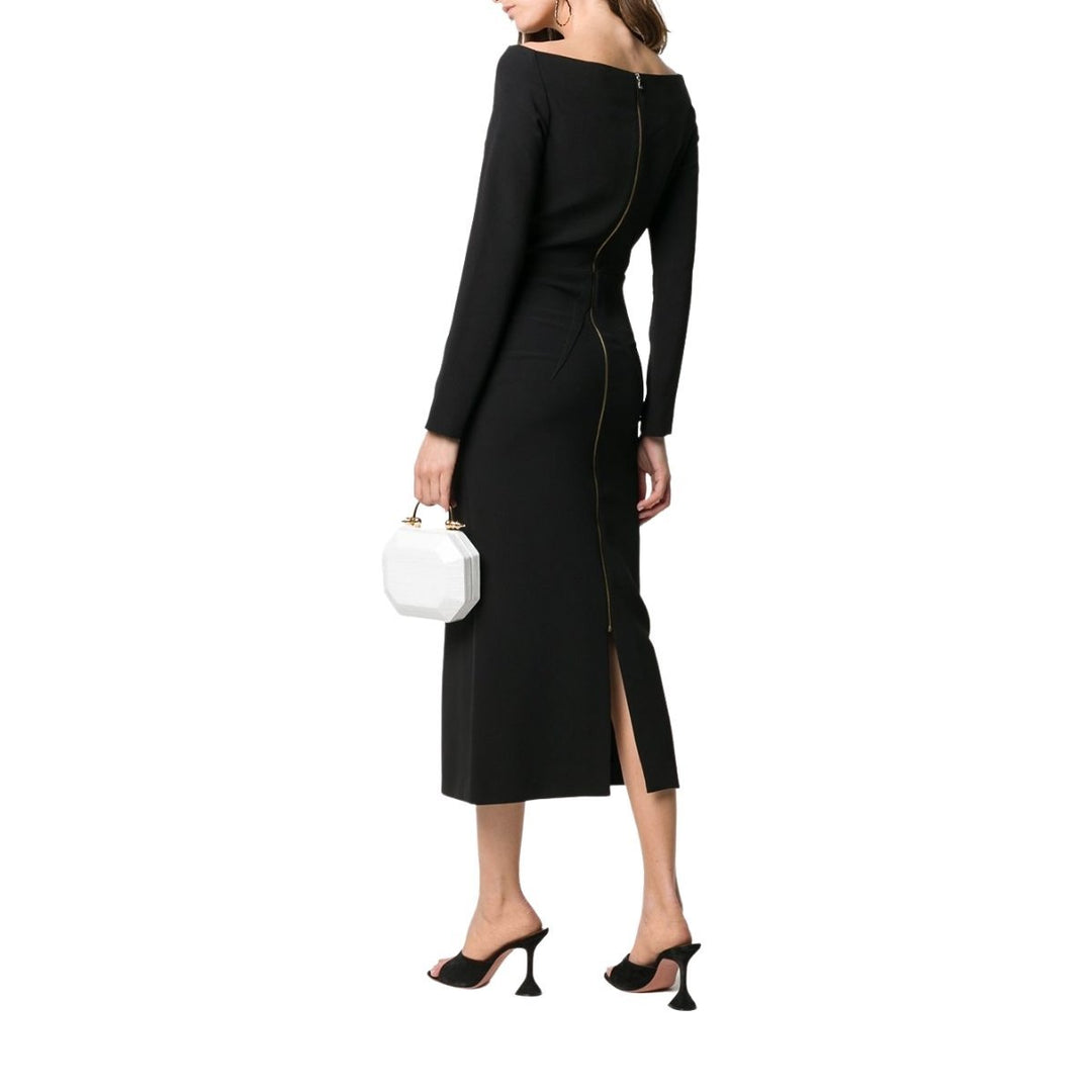 Fitted Midi Dress