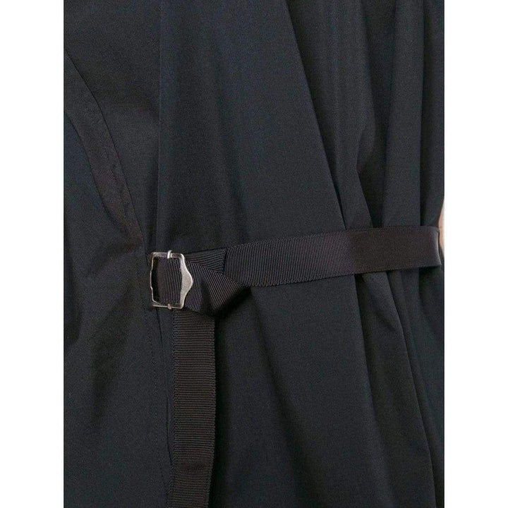 Black Belted Front Top
