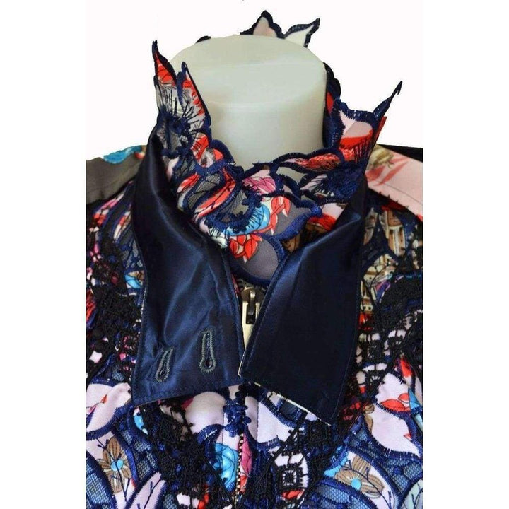 Canvas and Broderie Anglaise Souvenir Cotton Jacket