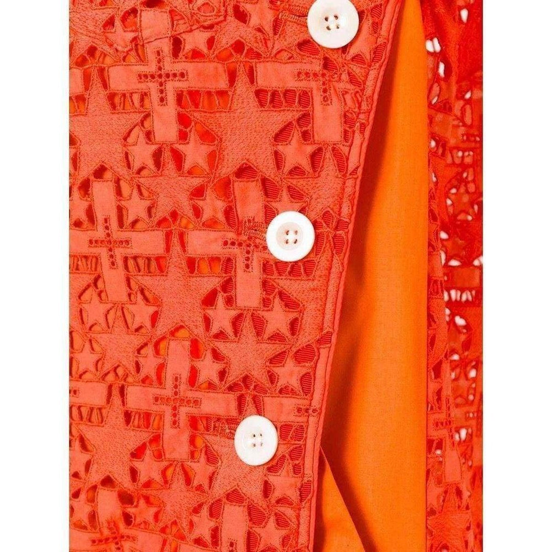 Lace Trim Sangallo Dress