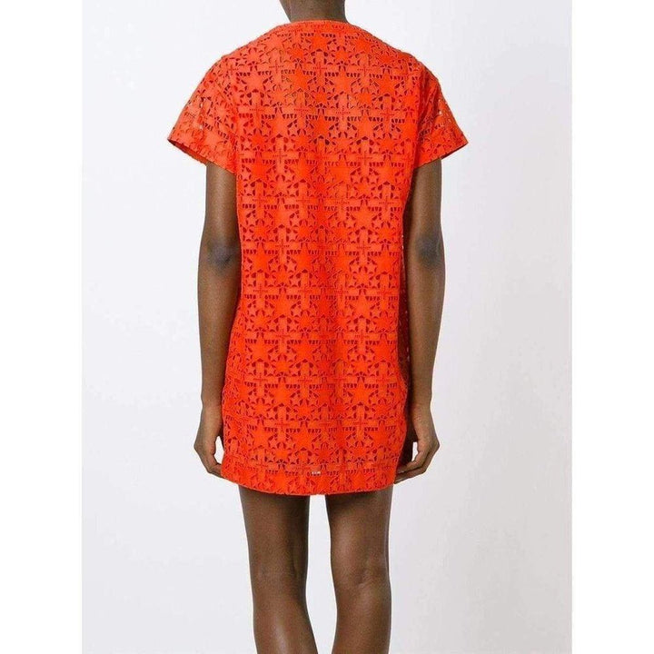 Lace Trim Sangallo Dress