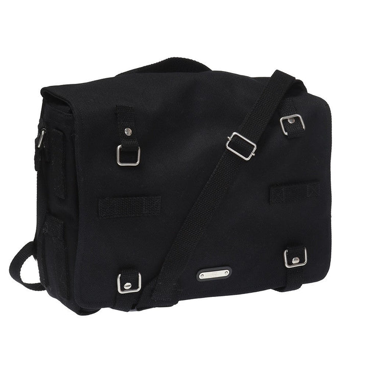 Saint Laurent Sac Army Black Canvas Messenger Bag 553972