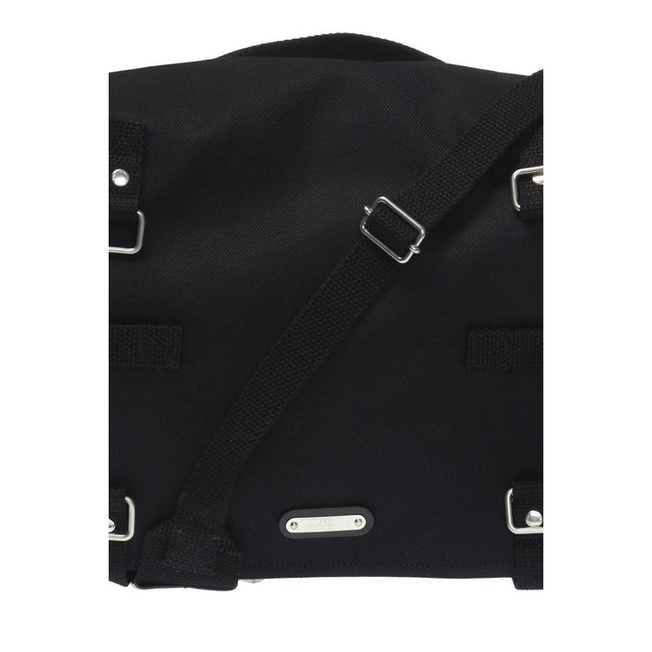 Saint Laurent Sac Army Black Canvas Messenger Bag 553972