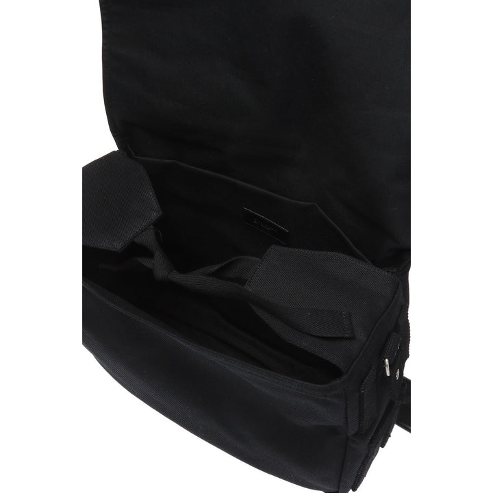 Saint Laurent Sac Army Black Canvas Messenger Bag 553972