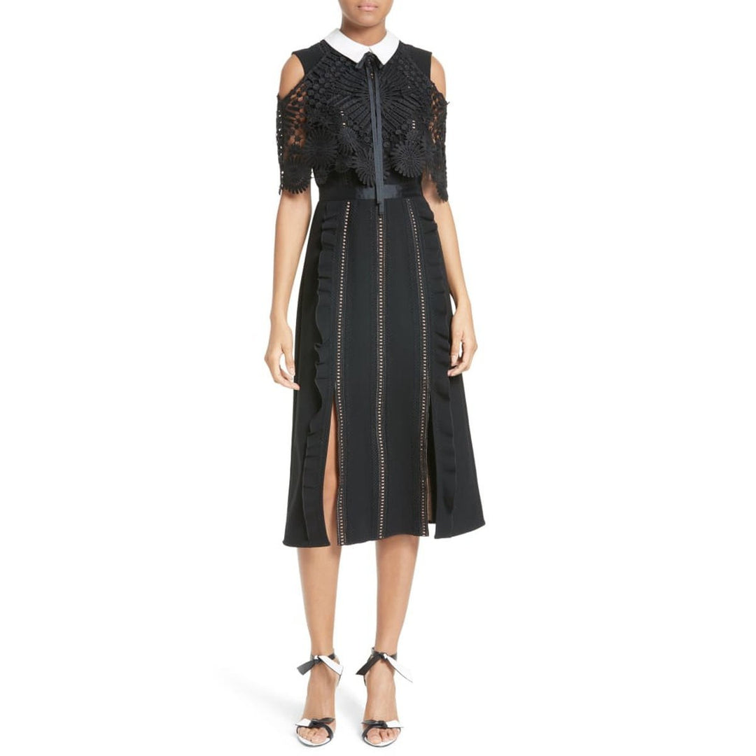 Hinkley Cold Shoulder Midi Dress