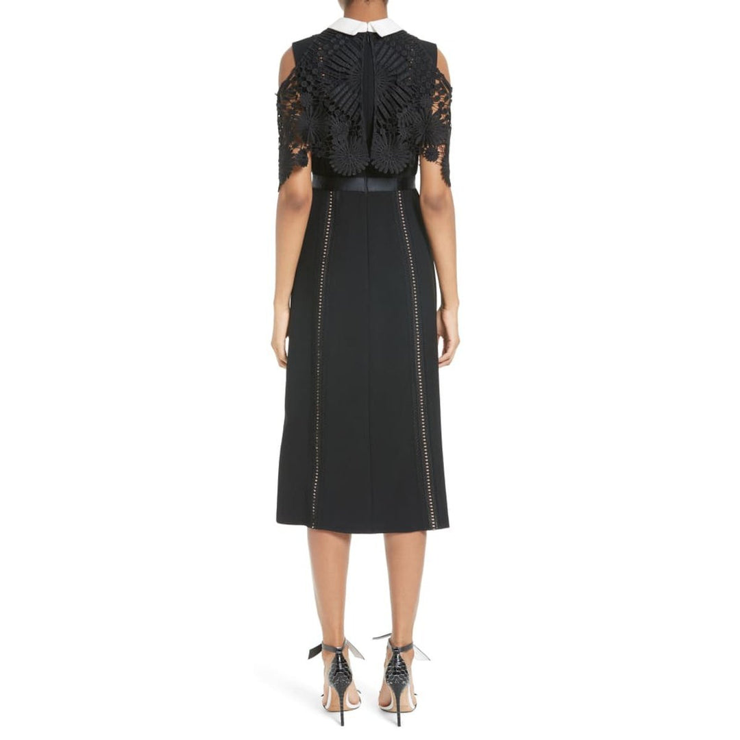 Hinkley Cold Shoulder Midi Dress