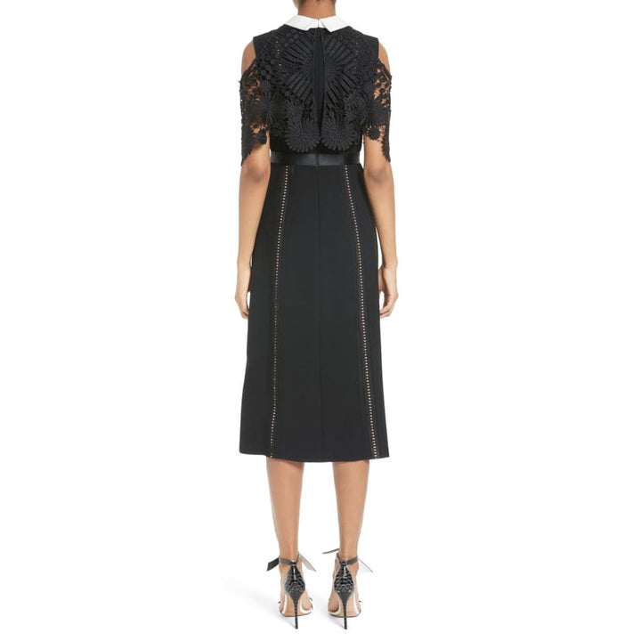 Hinkley Cold Shoulder Midi Dress