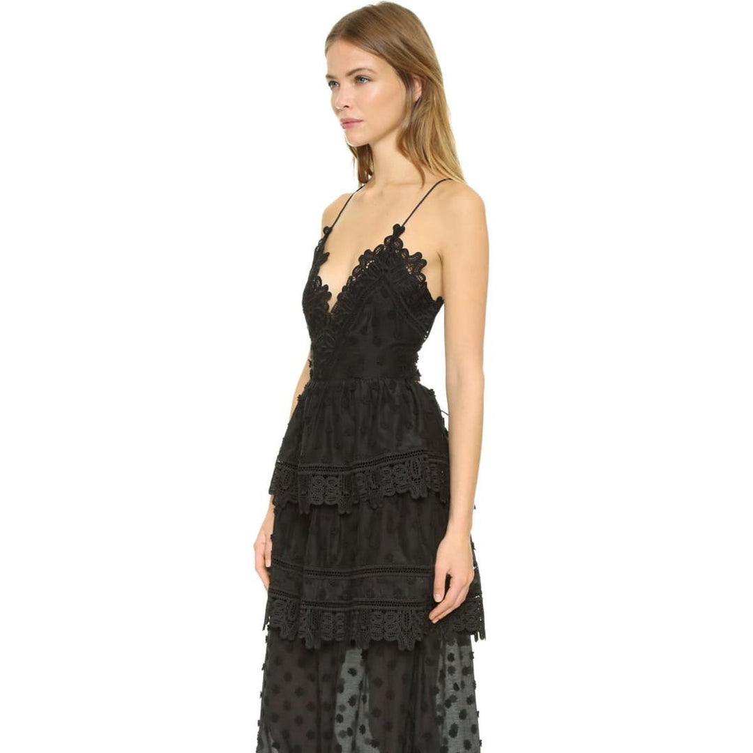 Ivy Coton Blend Lace Dress
