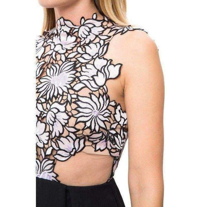 Lilac Guipure Dress