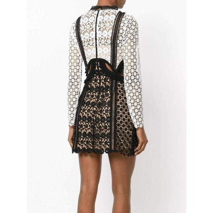 Payne Lace Cut-out Mini Dress