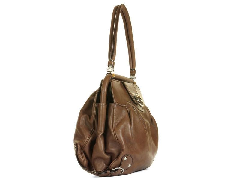 Ferragamo Brown Leather Bag