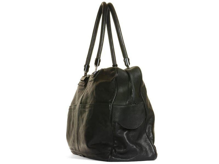 Burbe**y Prorsum Black Leather Weekender