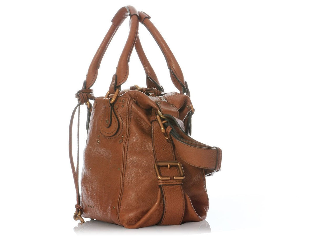 Chloé  Brown Paddington Tote