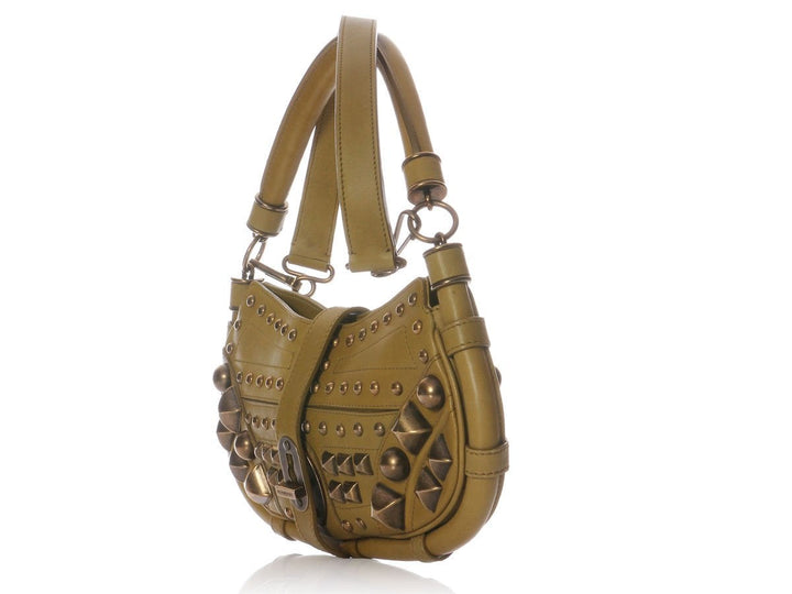Burbe**y Pistachio Prorsum Cadet Studded Bag