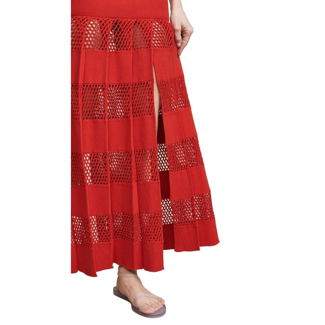 Textured Stripe Skirt