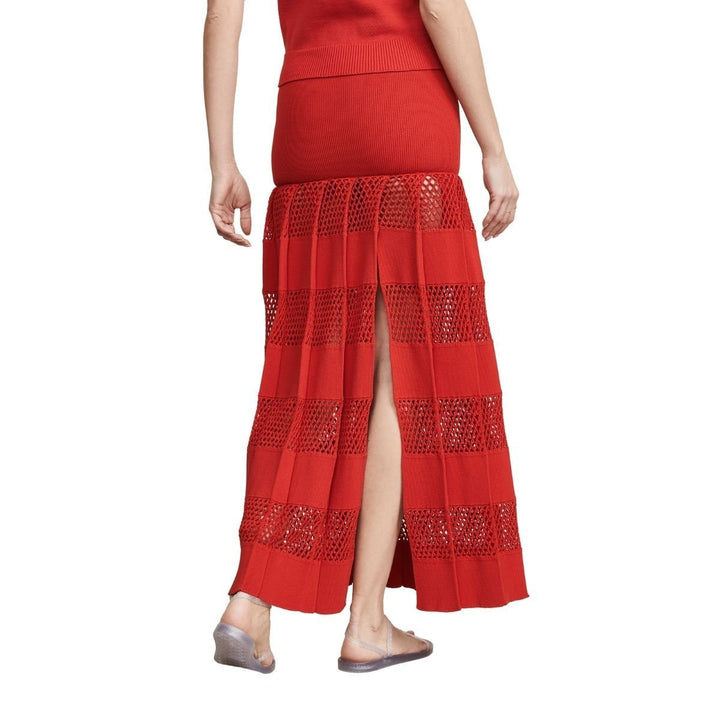 Textured Stripe Skirt