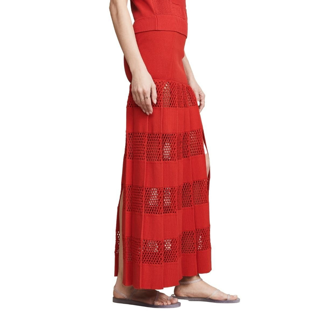 Textured Stripe Skirt