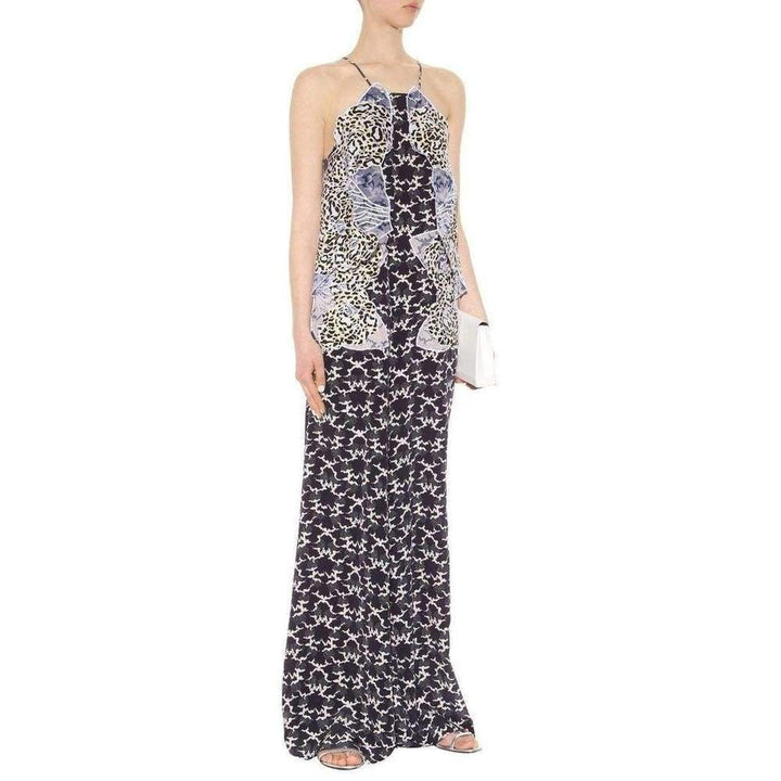 Applique Silk Jumpsuit