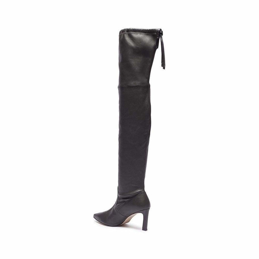 Natalia Over the Knee Length Stretch Leather Boots