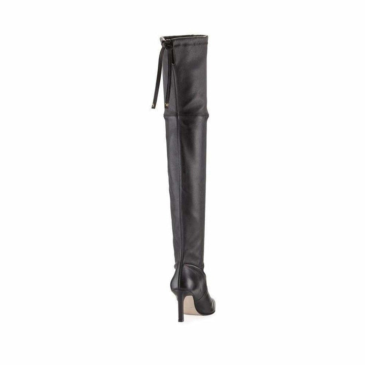 Natalia Over the Knee Length Stretch Leather Boots