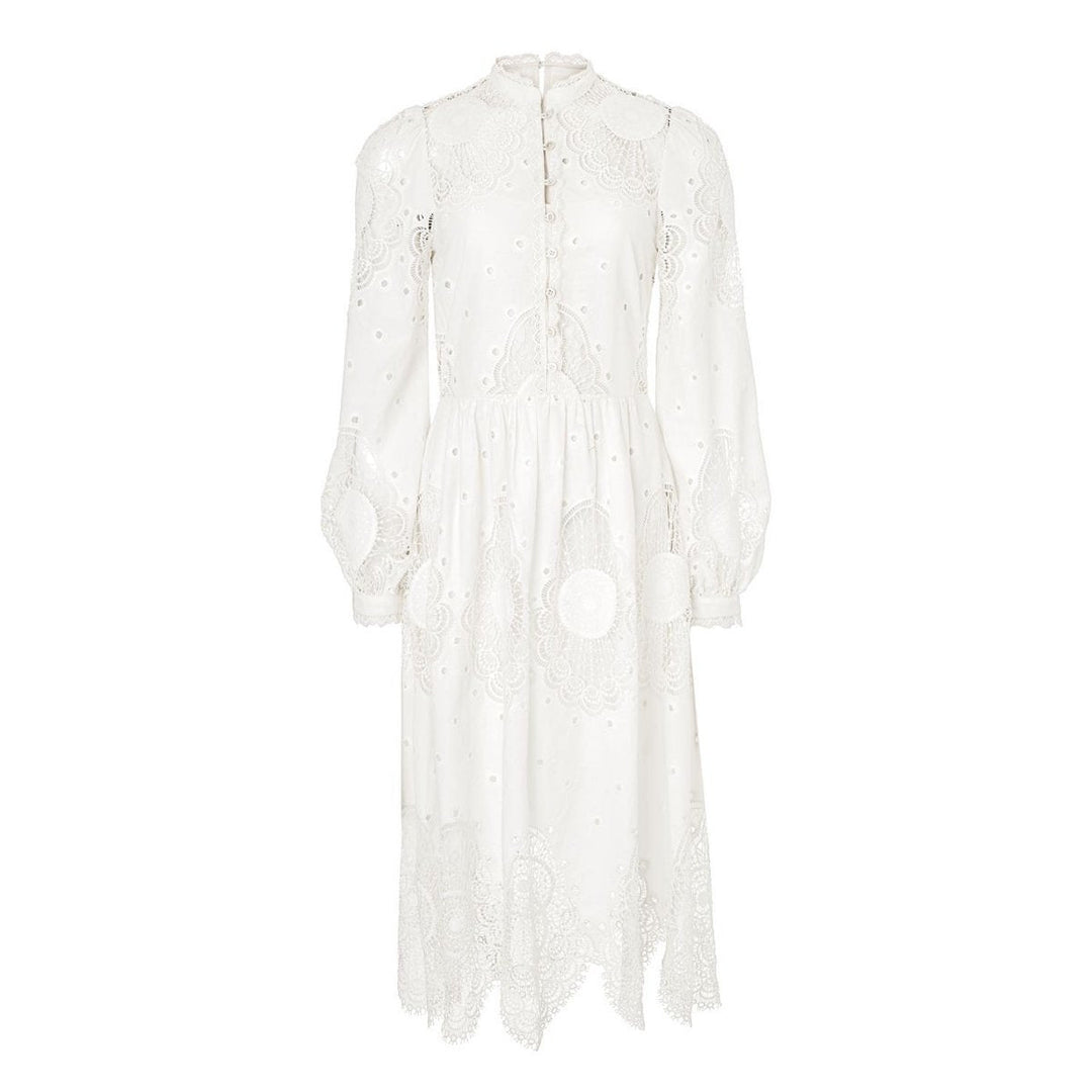 Temperley London-Judy Broderie Anglaise Shirt Dress - Runway Catalog