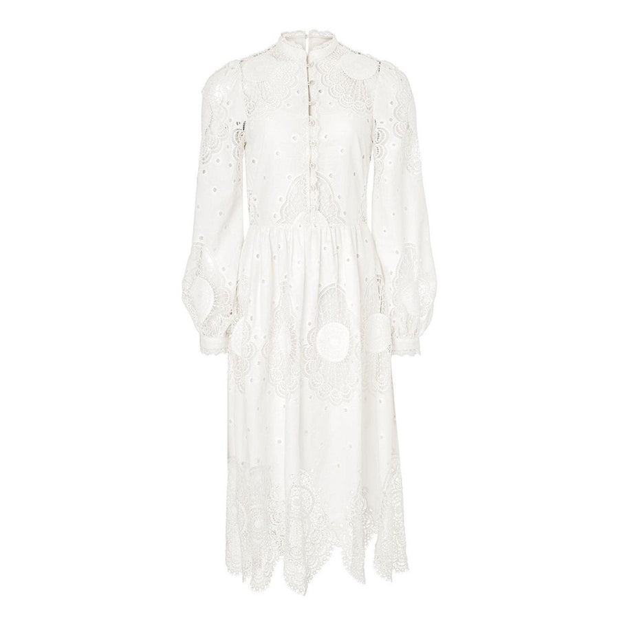 Temperley London-Judy Broderie Anglaise Shirt Dress - Runway Catalog