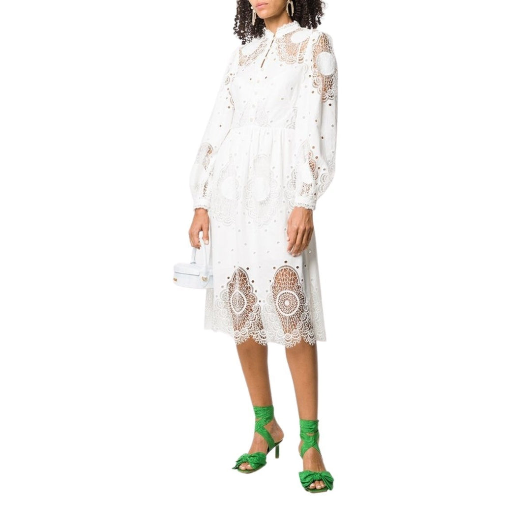 Judy Broderie Anglaise Shirt Dress