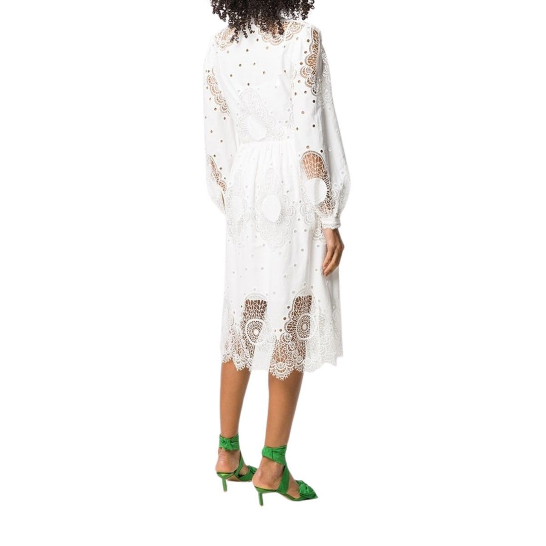 Judy Broderie Anglaise Shirt Dress