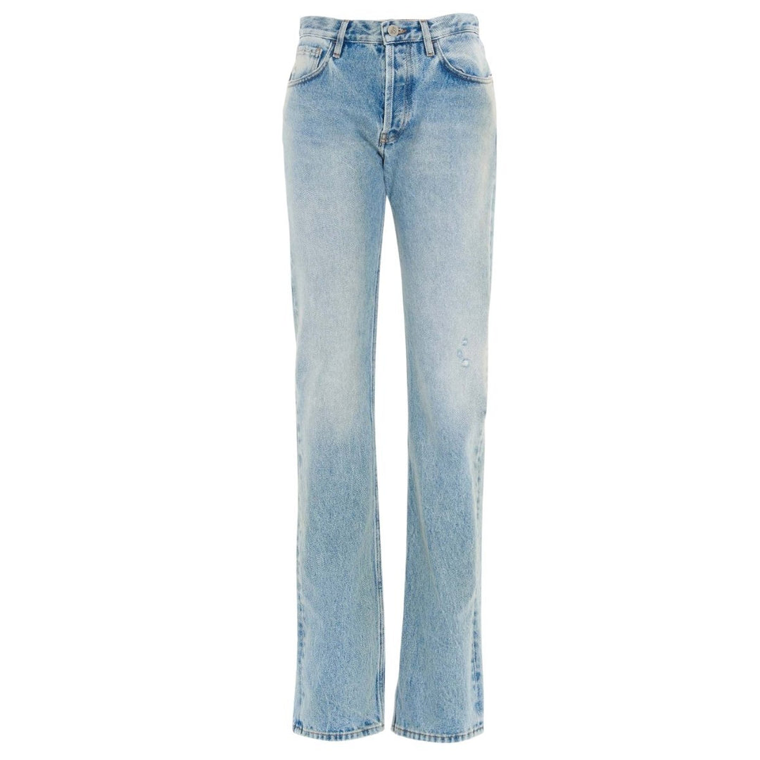 The Attico-Binx Straight-leg Jeans - Runway Catalog